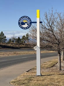 Centennial Wayfinding Sign