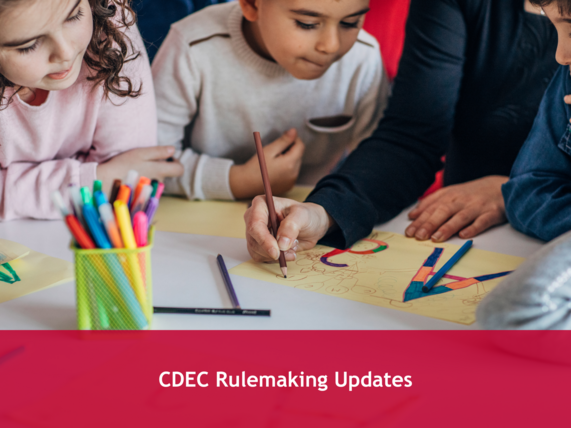 CDEC Rulemaking Updates July