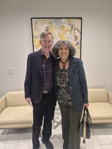 Sen John Hickenlooper and Dr.Lisa Roy