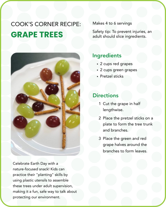 Cook’s Corner Recipe: Grape Trees