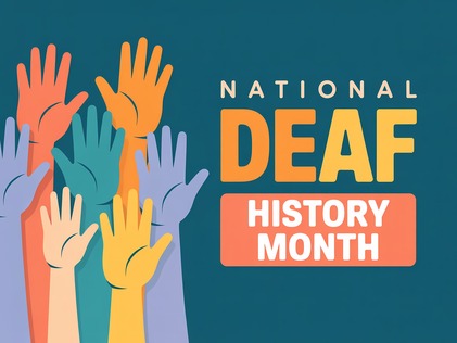 Deaf History Month Image