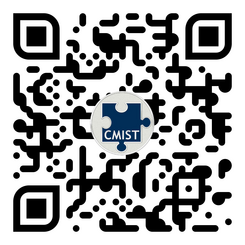QR Code for January 2026 AFN University Registration with CMIST coin in the center