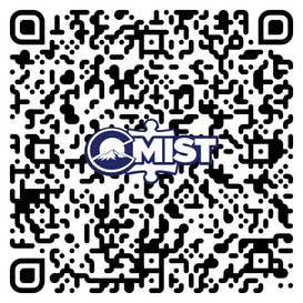 QR Code with CMIST Logo in the middle