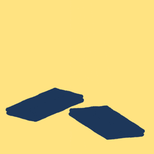 Virtual high five: hands reaching out from the laptops to high-five