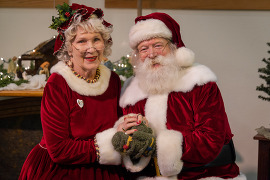 Santa and Mrs Claus