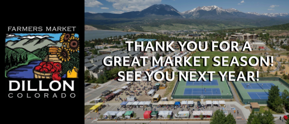 Thank you for a great market season! See you next year! 