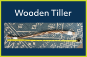 Wooden tiller for sale 