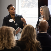 Jade Humphries-Graves at the Bossed Up Event