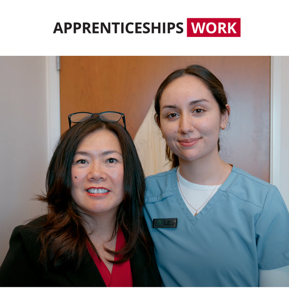 Jeanie Buscietta and apprentice Anahel from Arbor Family Medicine