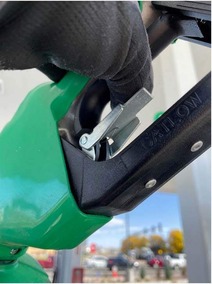 Image of fuel station nozzle