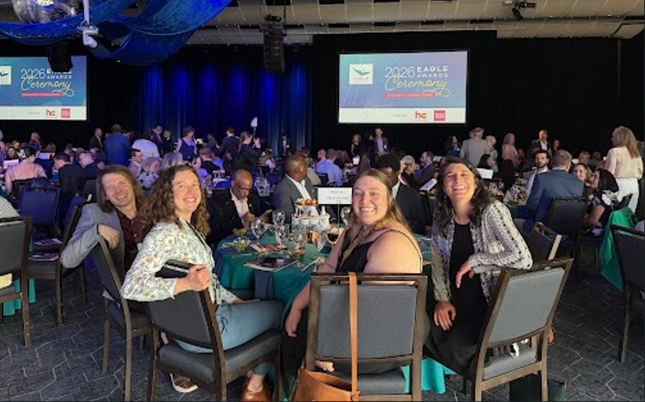 Image: CERA team at event dinner