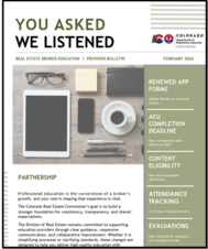 real estate broker newsletter