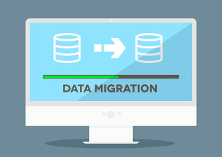 Image with the words data migration