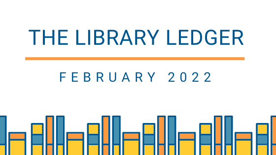 February Library Ledger banner