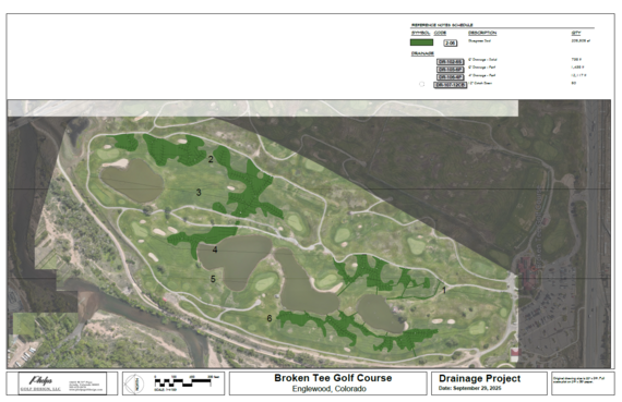 Drawing of Drain Work