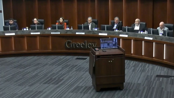 New City Council at dais in Council Chambers