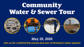 promotes this year's tour stops on the Community Water Tour.