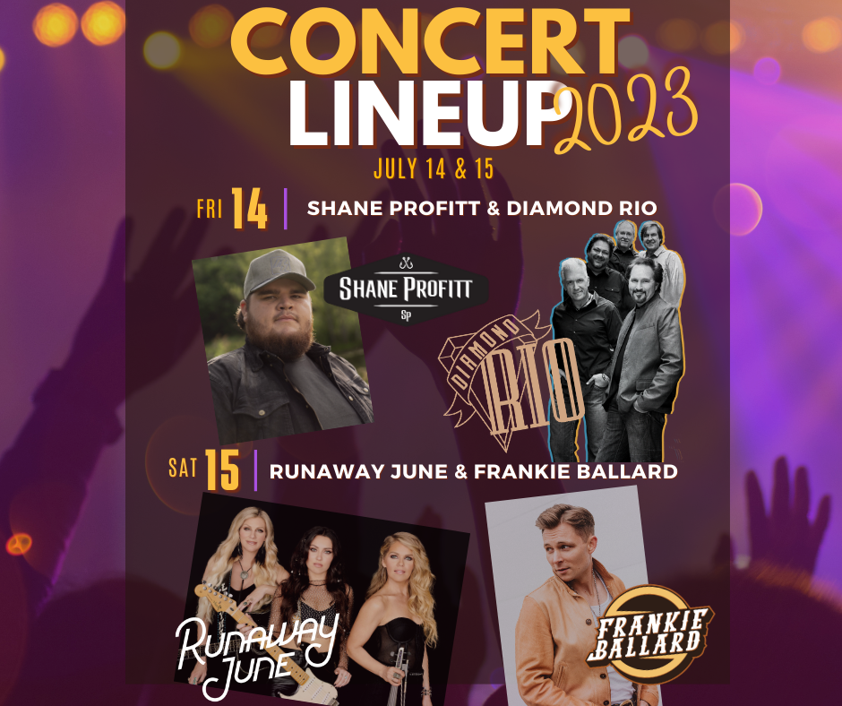 Gypsum Daze 2023 Concert Lineup Announcement!📢