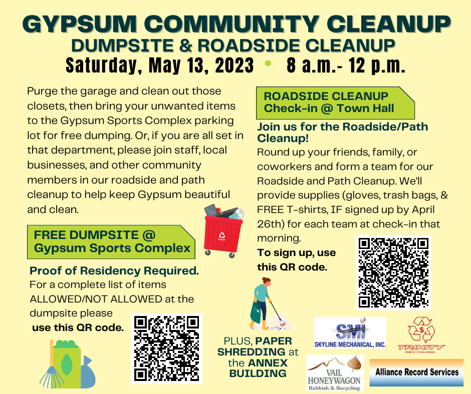 Gypsum Community Cleanup