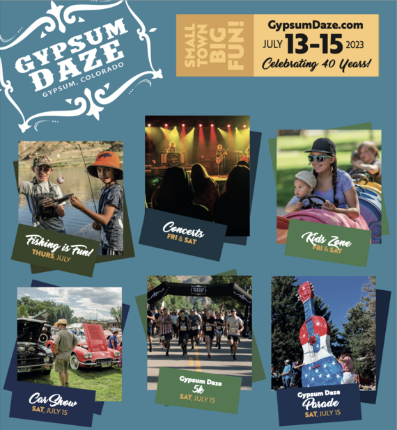 Gypsum Daze 2023 Events 