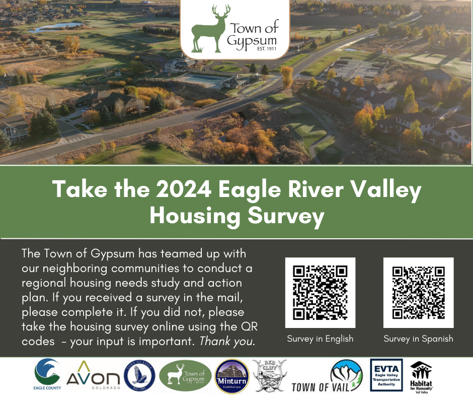 Take the 2024 Eagle River Valley Housing Survey