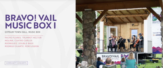 BRAVO! Vails Music Box Community COncert