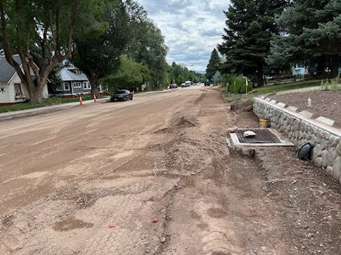Eagle Street sewer and paving project image
