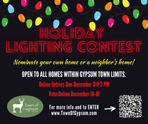 Gypsum Holiday Lighting Contest
