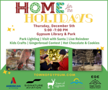 Town of Gypsums Home for the Holidays Event Info