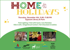 home for the holidays graphic