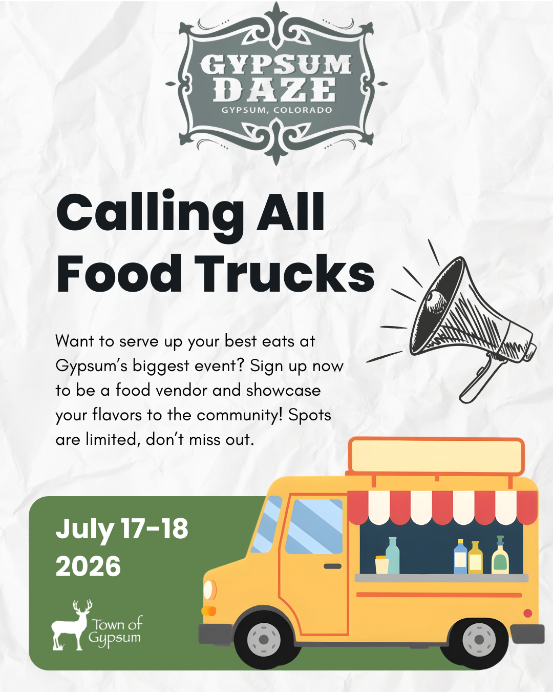 flyer for food trucks
