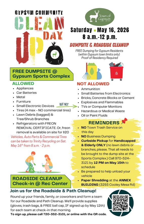 flyer for event with details