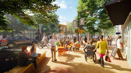Project Downtown Main Street rendering