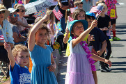 Photo of children at Louisville Labor Day Parade