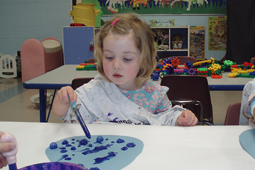 Picture of Toddler Painting 