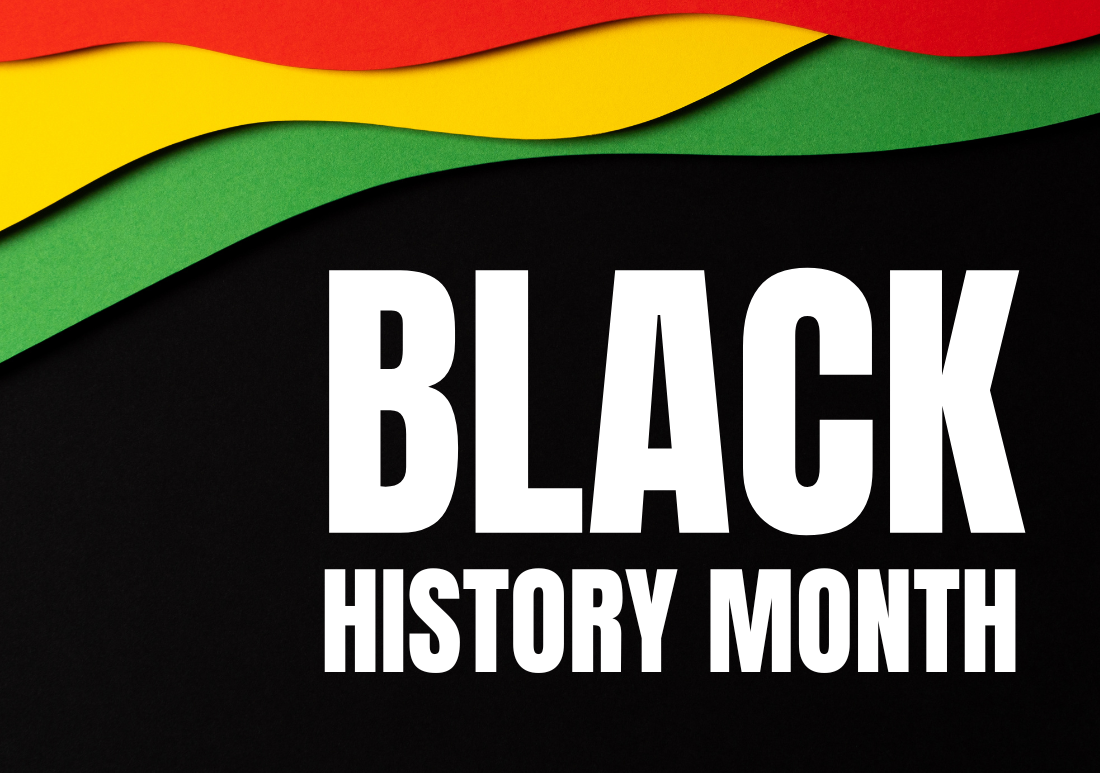 graphic "Black History Month"