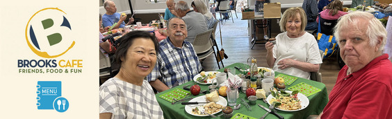 group of seniors at a table