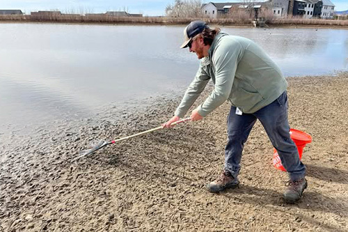 General maintenance at Harper Lake