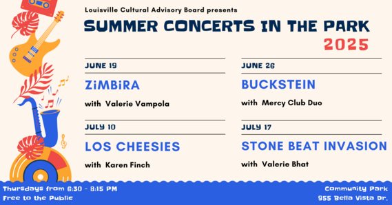 Summer Concerts Lineup