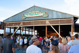 Crowd of people at Louisville Street Faire