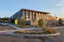 The Louisville Recreation & Senior Center building