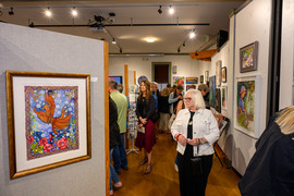 Photo of previous Louisville Art Association Exhibit