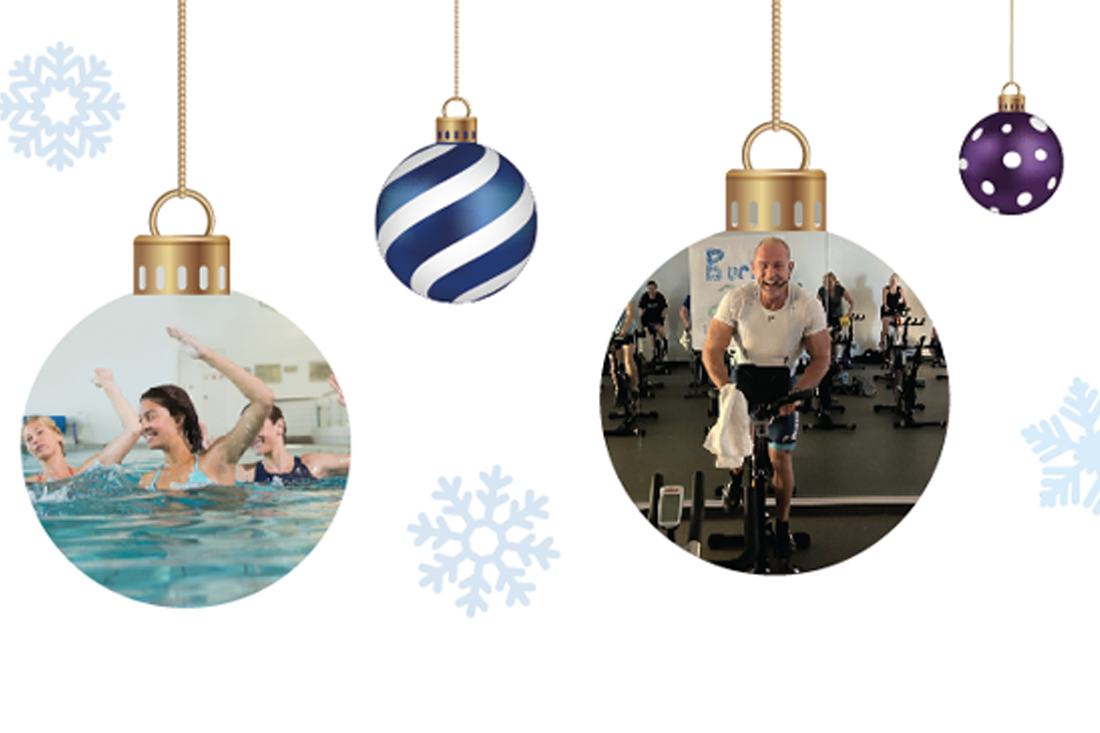 Fitness class ornaments 