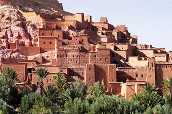 Fortified village of Aït Benhaddou in Morocco