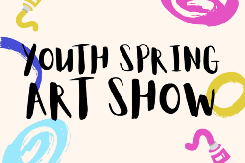 graphic "Youth Spring Art Show"