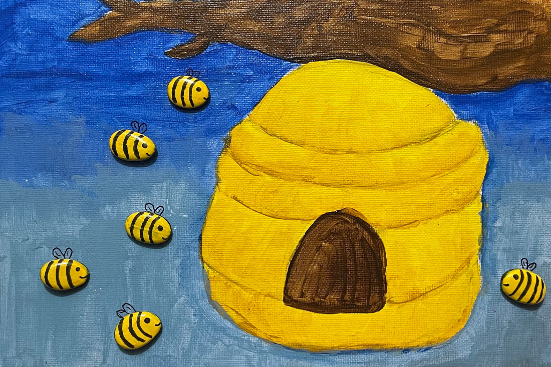 Bee City Art contest art 