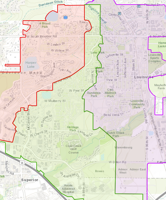 hydrant flushing map