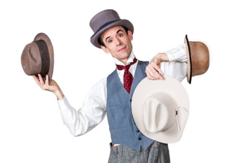 image of clown for loco motion show