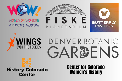 graphic with logos for all adventure pass locations