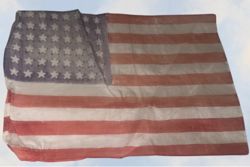 48 Star Silk American Flag from Museum's Collection